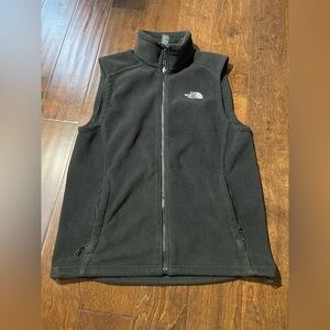 The North Face Black Fleece Vest M